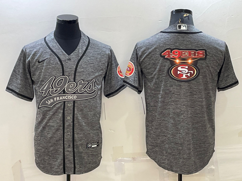 Men's San Francisco 49ers Gray Jersey
